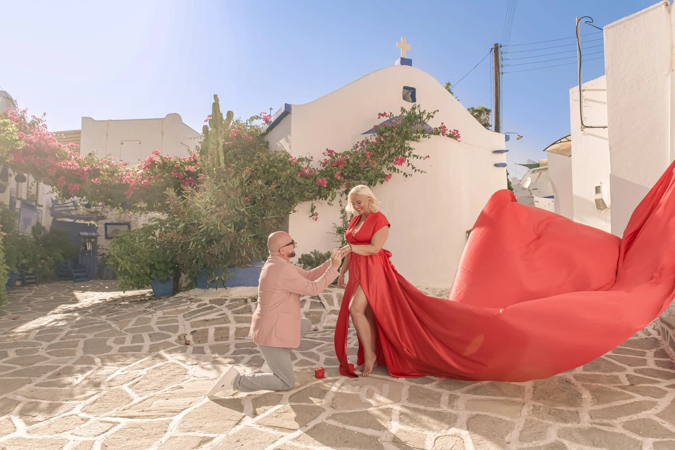engagement-photoshoot-paros-proposal-red-dress