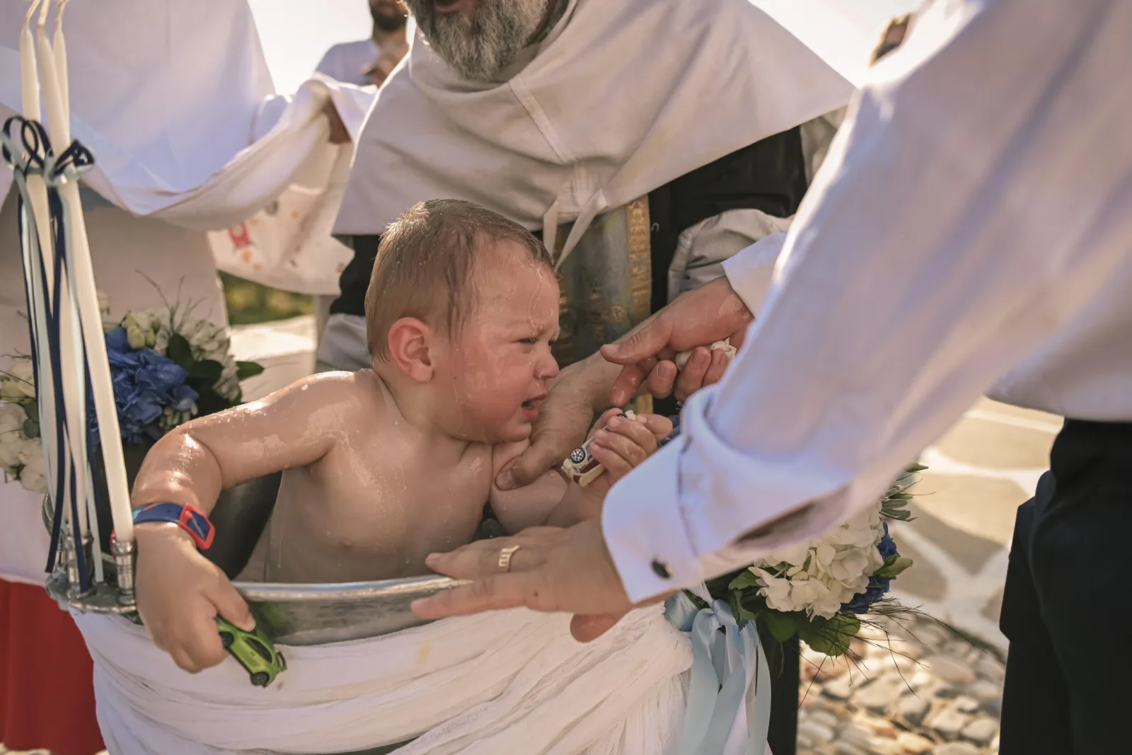  Baby Baptism Ceremony in Paros, Greece